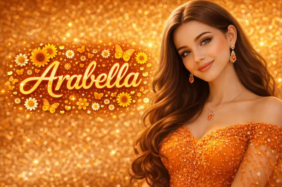 Arabella Name Creator with Fancy Text