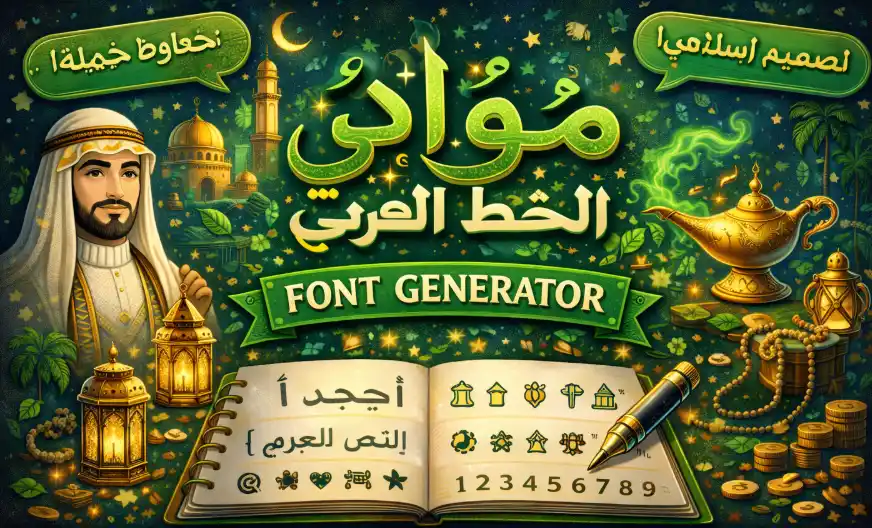 Arabic Font Generator