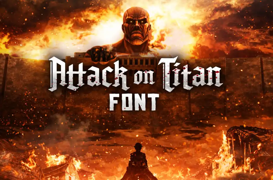 Attack on Titan Font