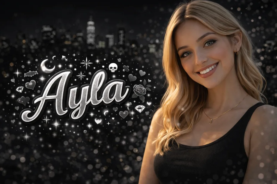 Ayla Name Style for Girl
