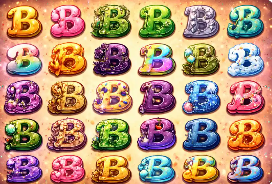 B in Different Fonts