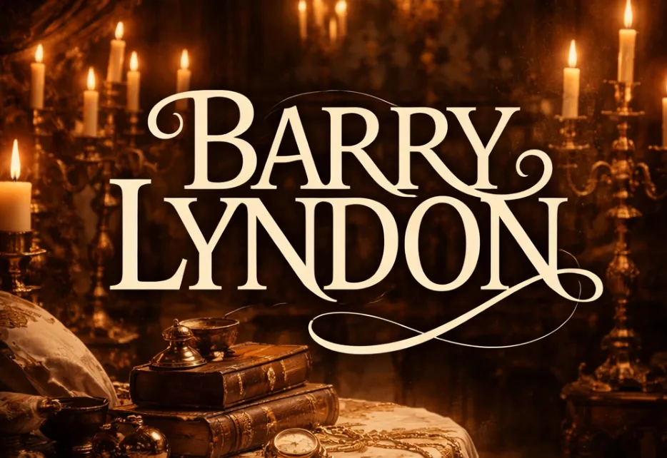 Barry Lyndon Font Generator