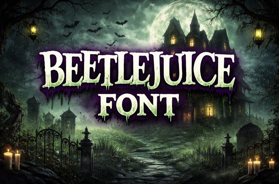 Beetlejuice Font Generator