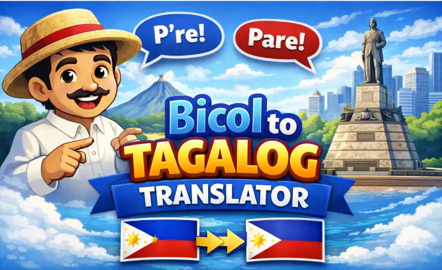 Bicol To Tagalog Translator
