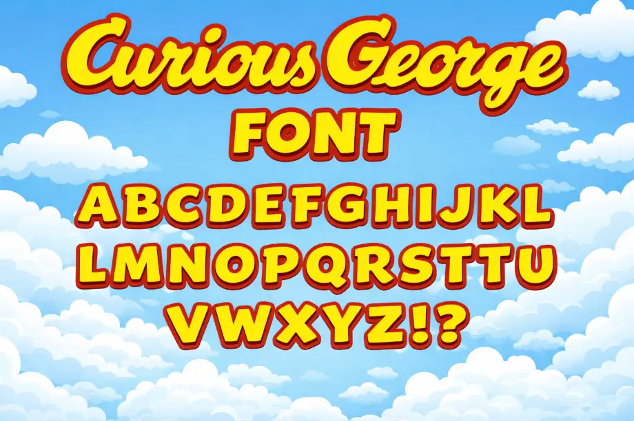 Curious George Font Generator