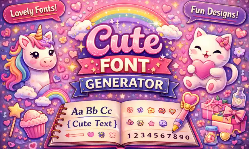 Cute Font Generator