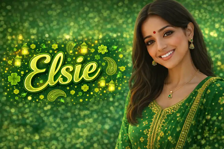 Elsie Name Art Generator