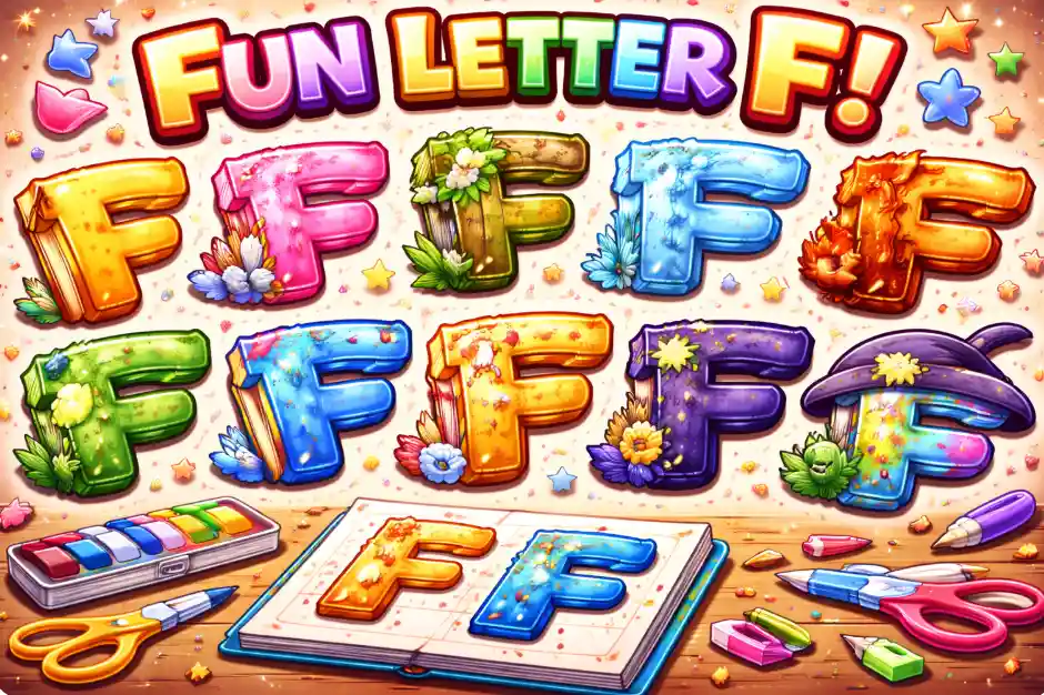 F in Different Fonts (𝓒𝓸𝓹𝔂 𝓪𝓷𝓭 𝓟𝓪𝓼𝓽𝓮)