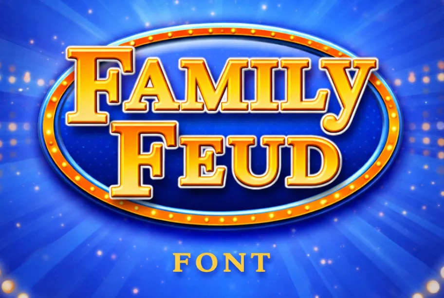 Family Feud Font Generator
