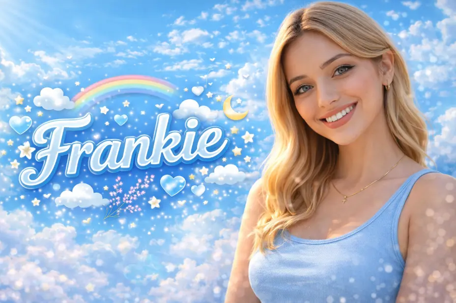 Frankie Name Logo Generator