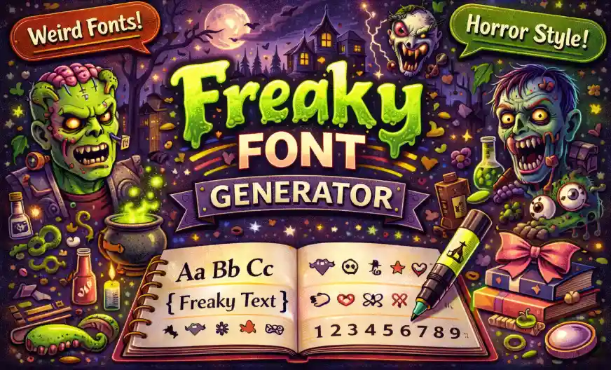 Freaky Font Generator