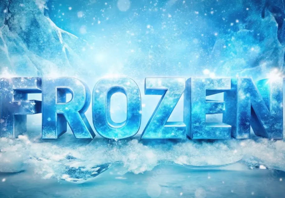 Frozen Font Generator