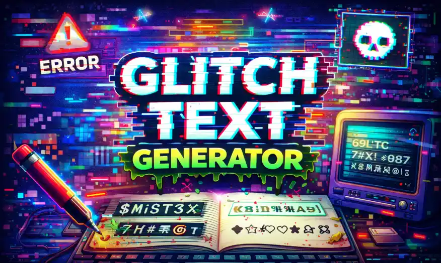 Glitch Text Generator