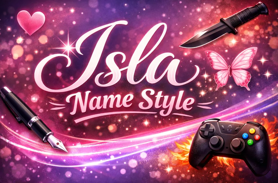 Isla Name Style