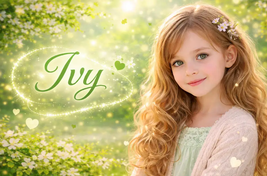 Ivy Stylish Girl Name