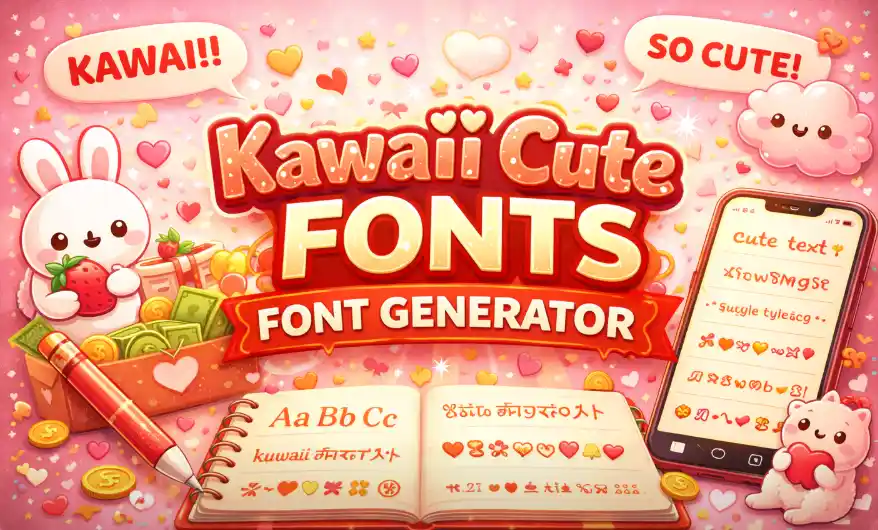 Kawaii Font Generator