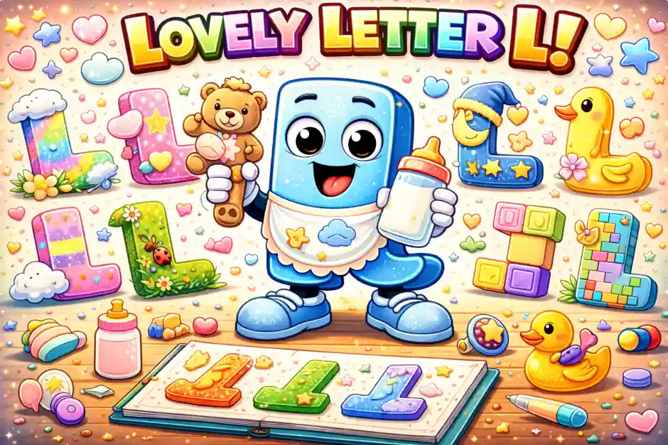 L in Different Fonts