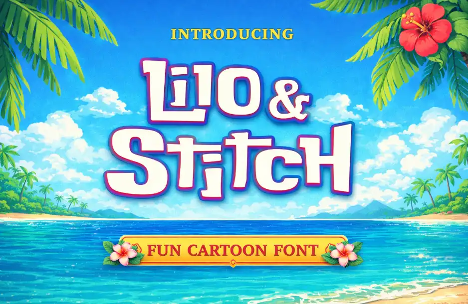Lilo And Stitch Font Generator