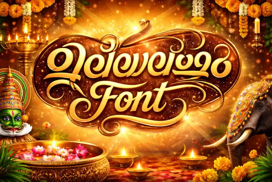 Malayalam Font Generator