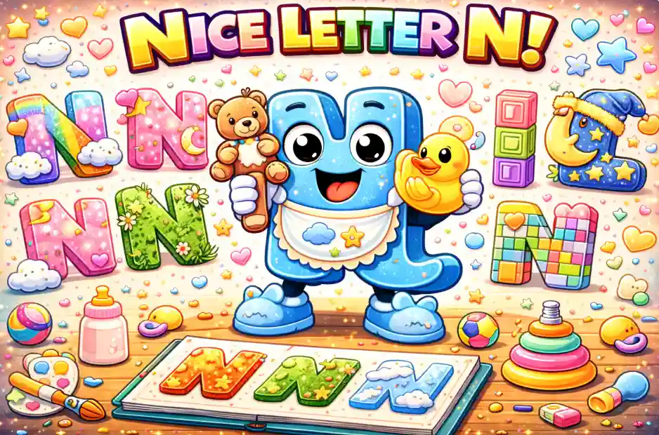 N in Different Fonts