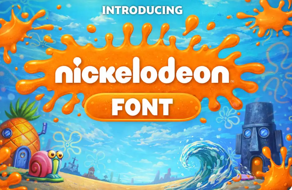 Nickelodeon Font Generator