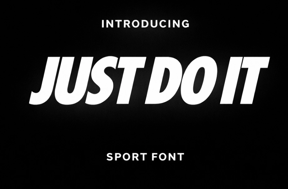 Nike Just Do It Font Generator