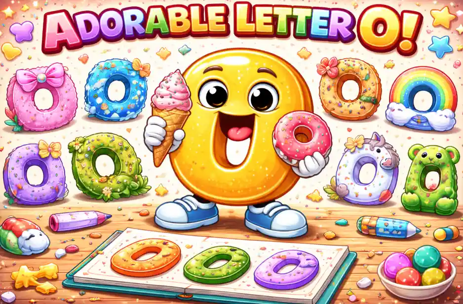 O in Different Fonts