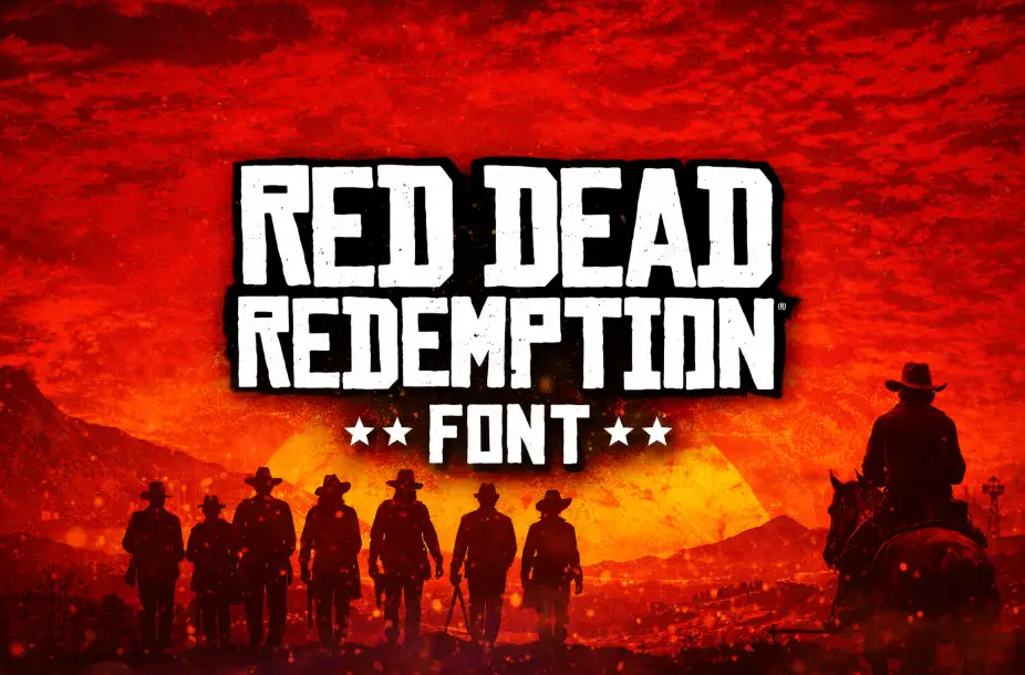 Red Dead Redemption Font Generator