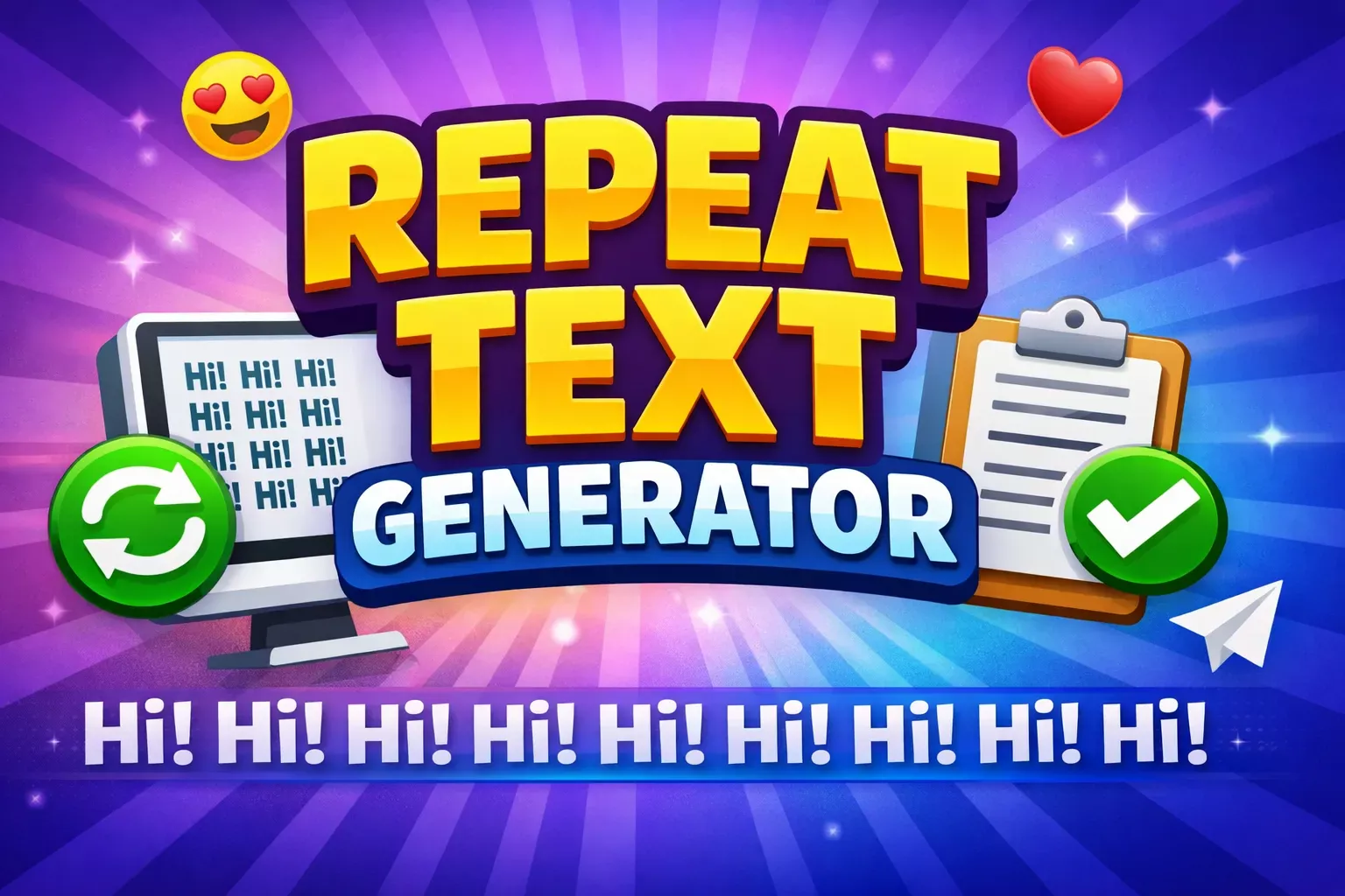 Repeat Text Generator