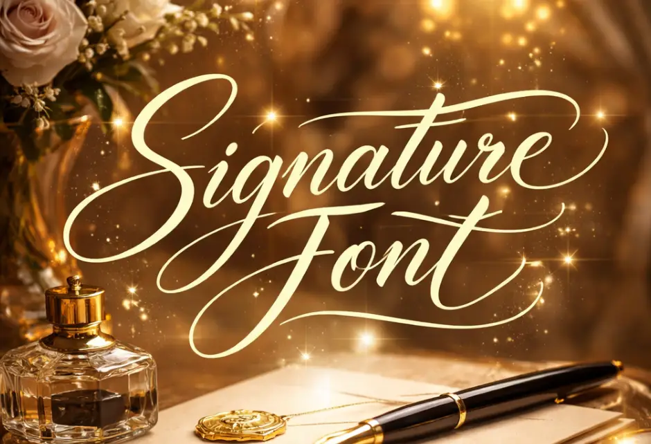 Signature Font Generator