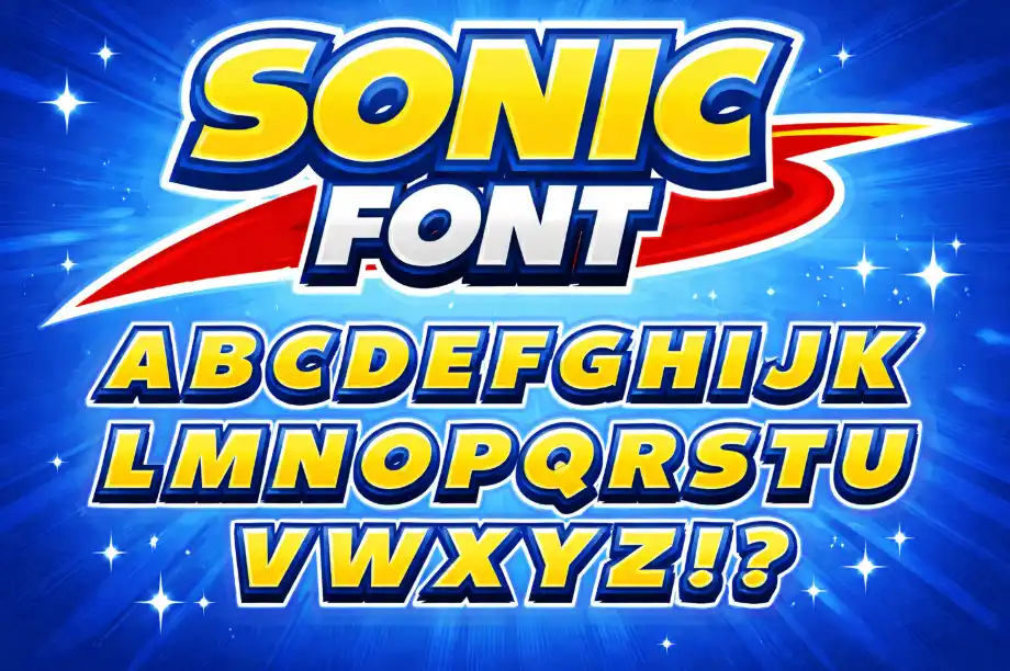 Sonic font Generator
