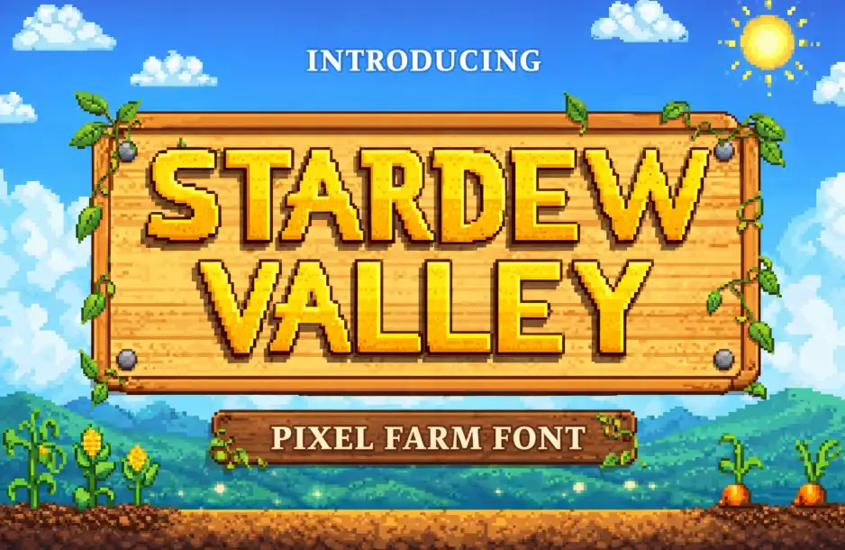 Stardew Valley Font Generator