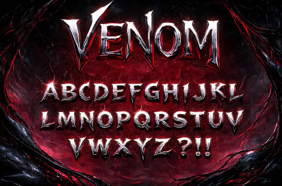 Venom Font Generator