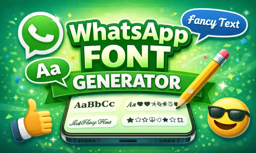 WhatsApp Font Generator