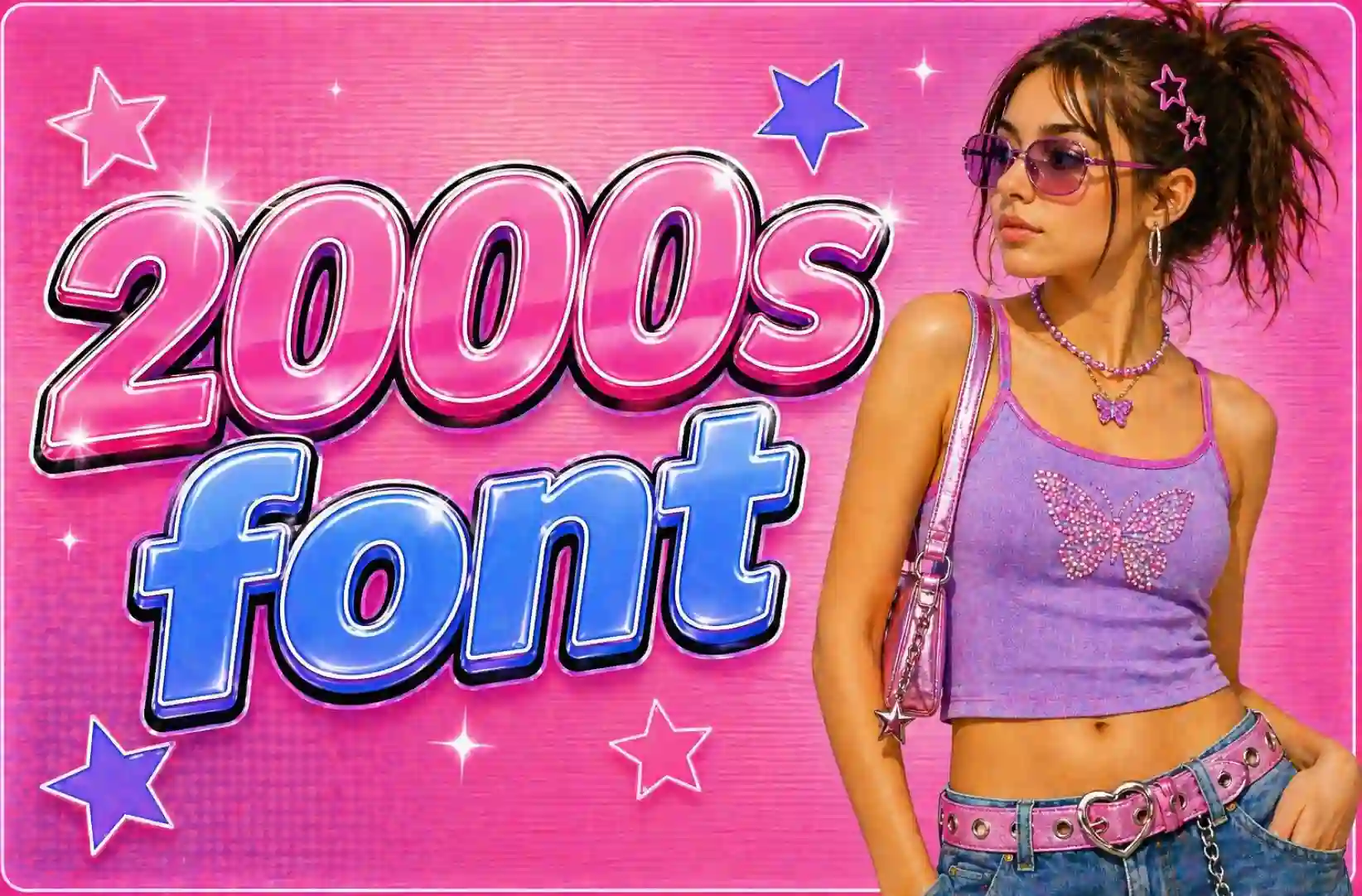 2000s font Generator