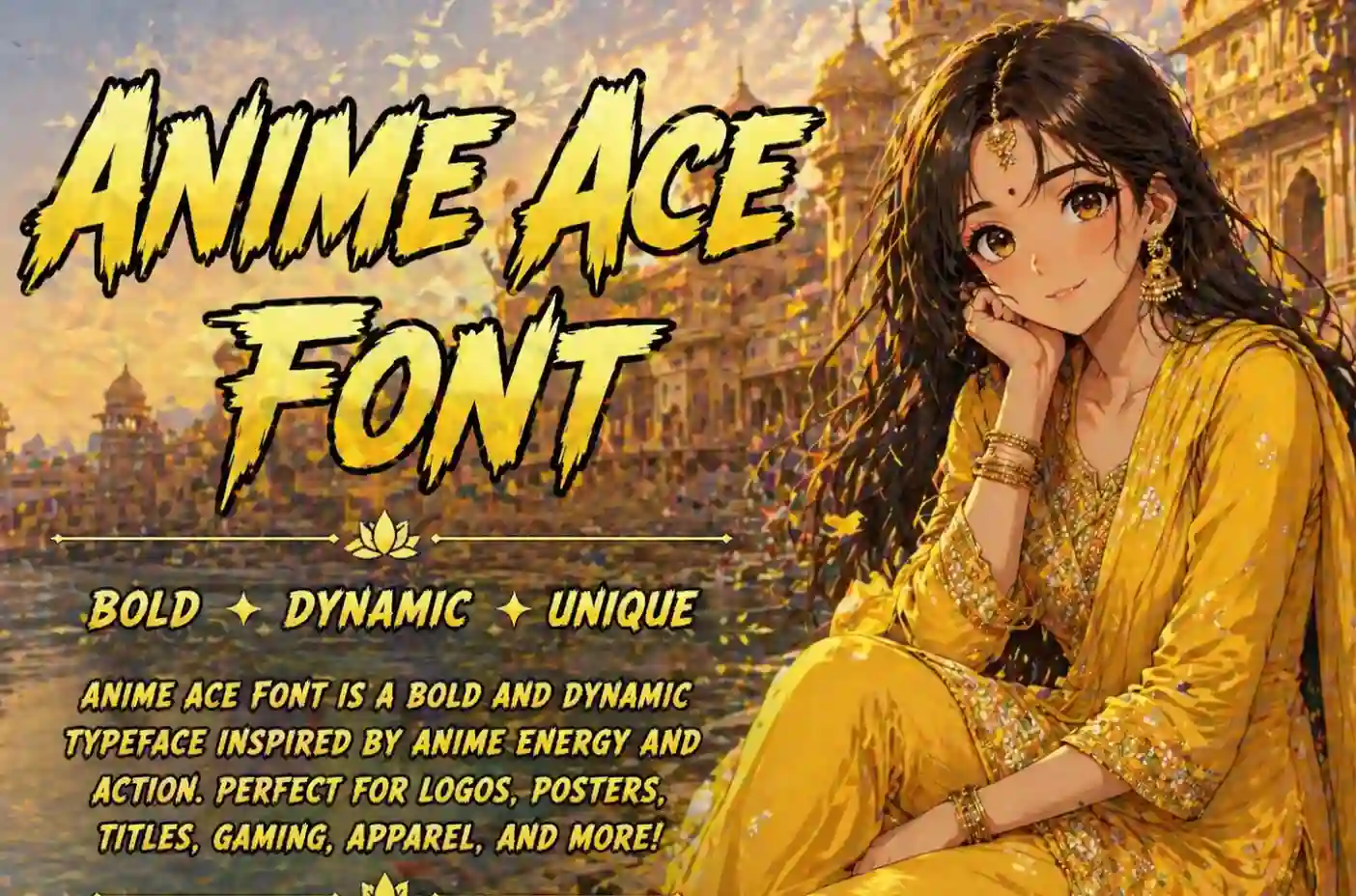 Anime Ace Font Generator