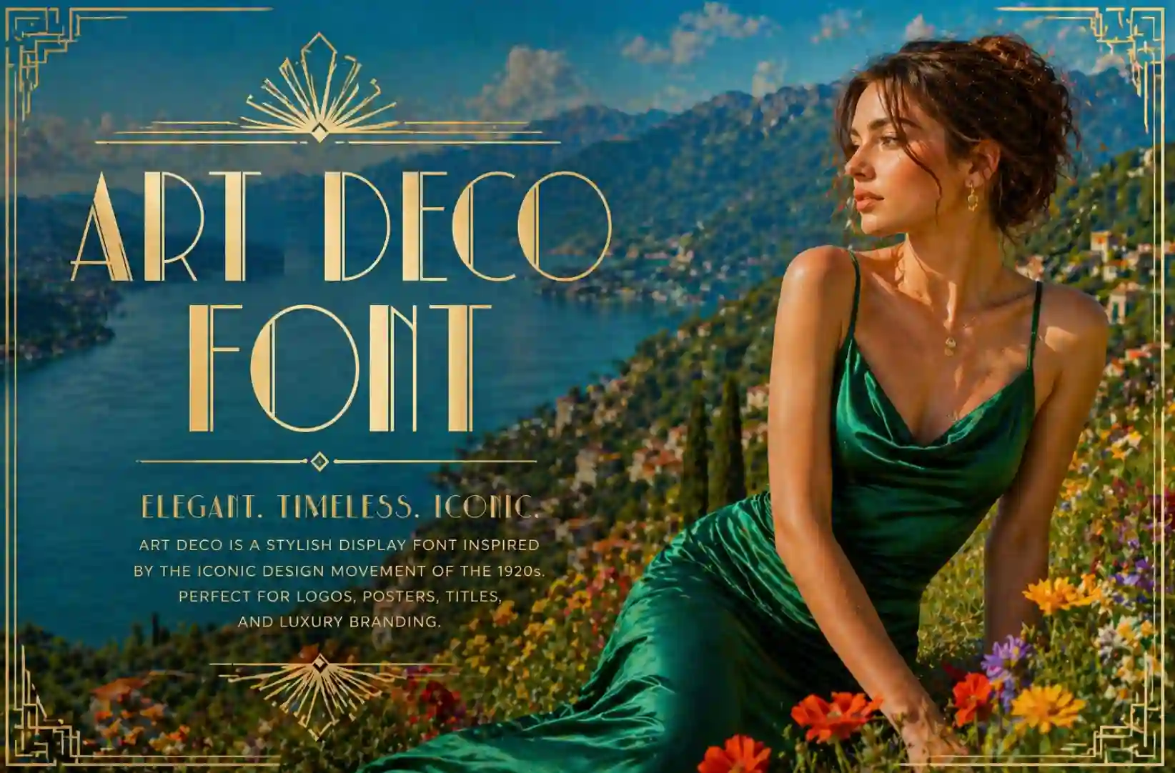 Art Deco Font Generator