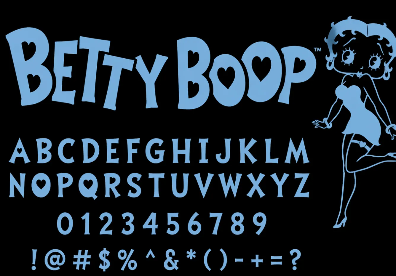 Betty Boop Font Generator