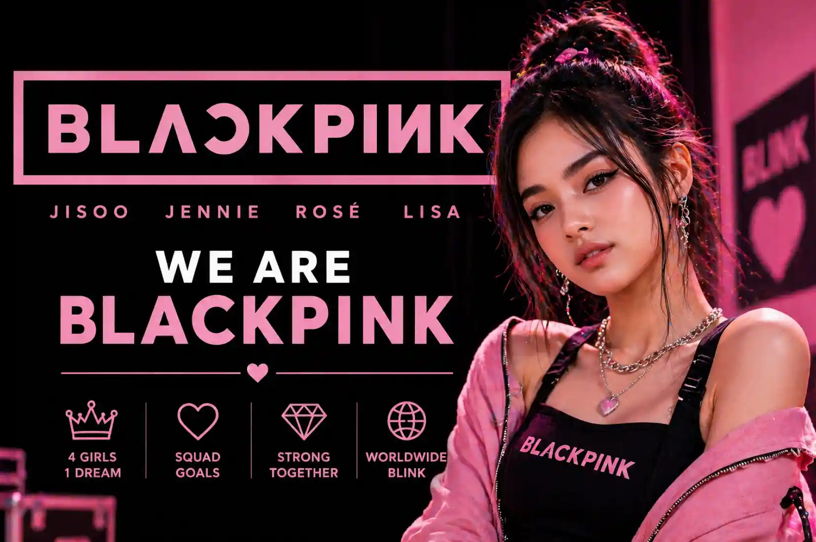 Blackpink Font Generator