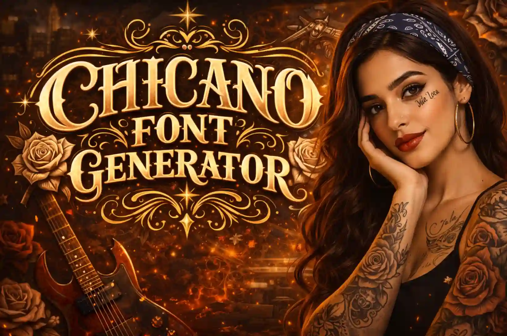 Chicano Font Generator