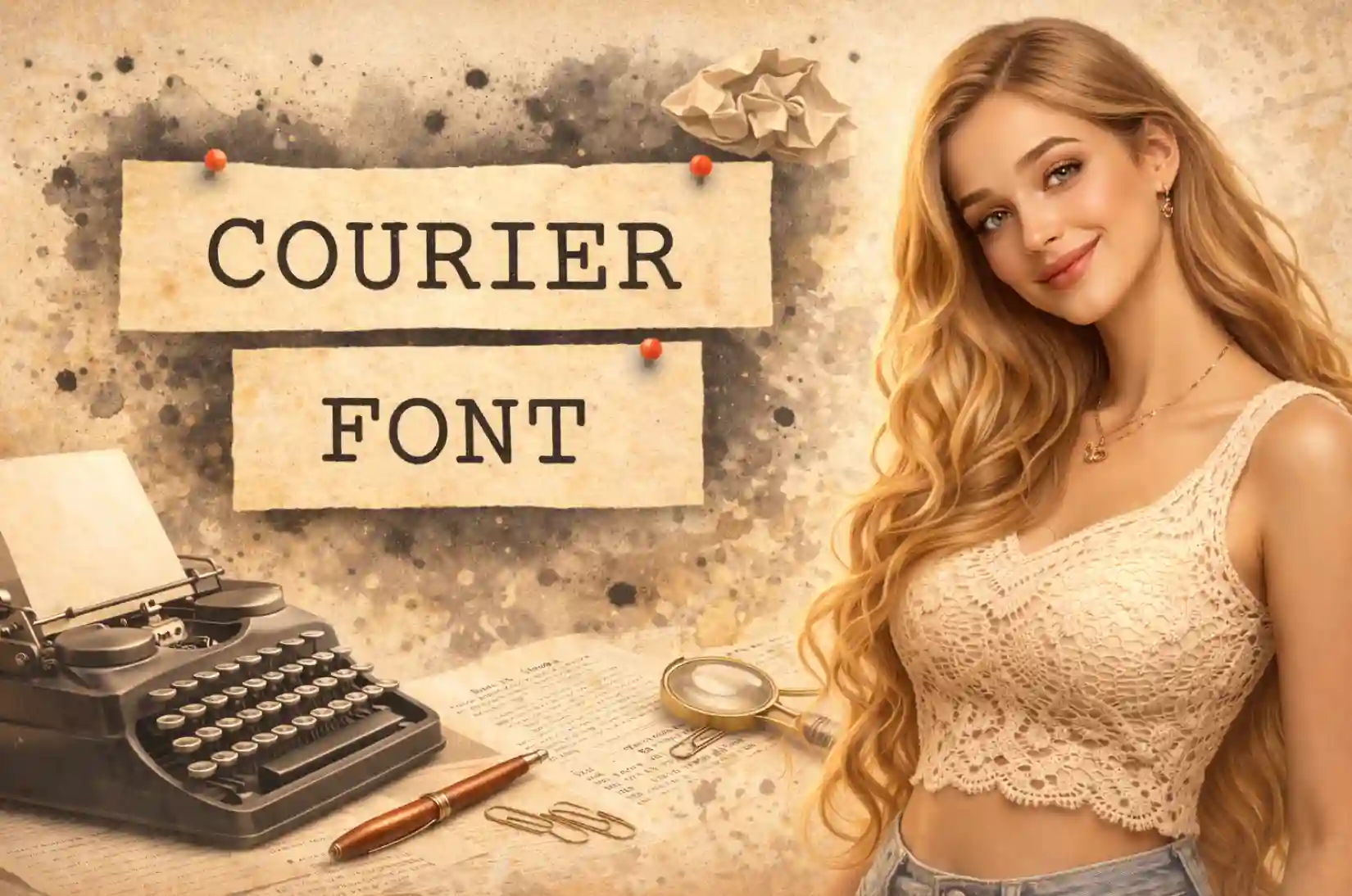 Courier Font Generator
