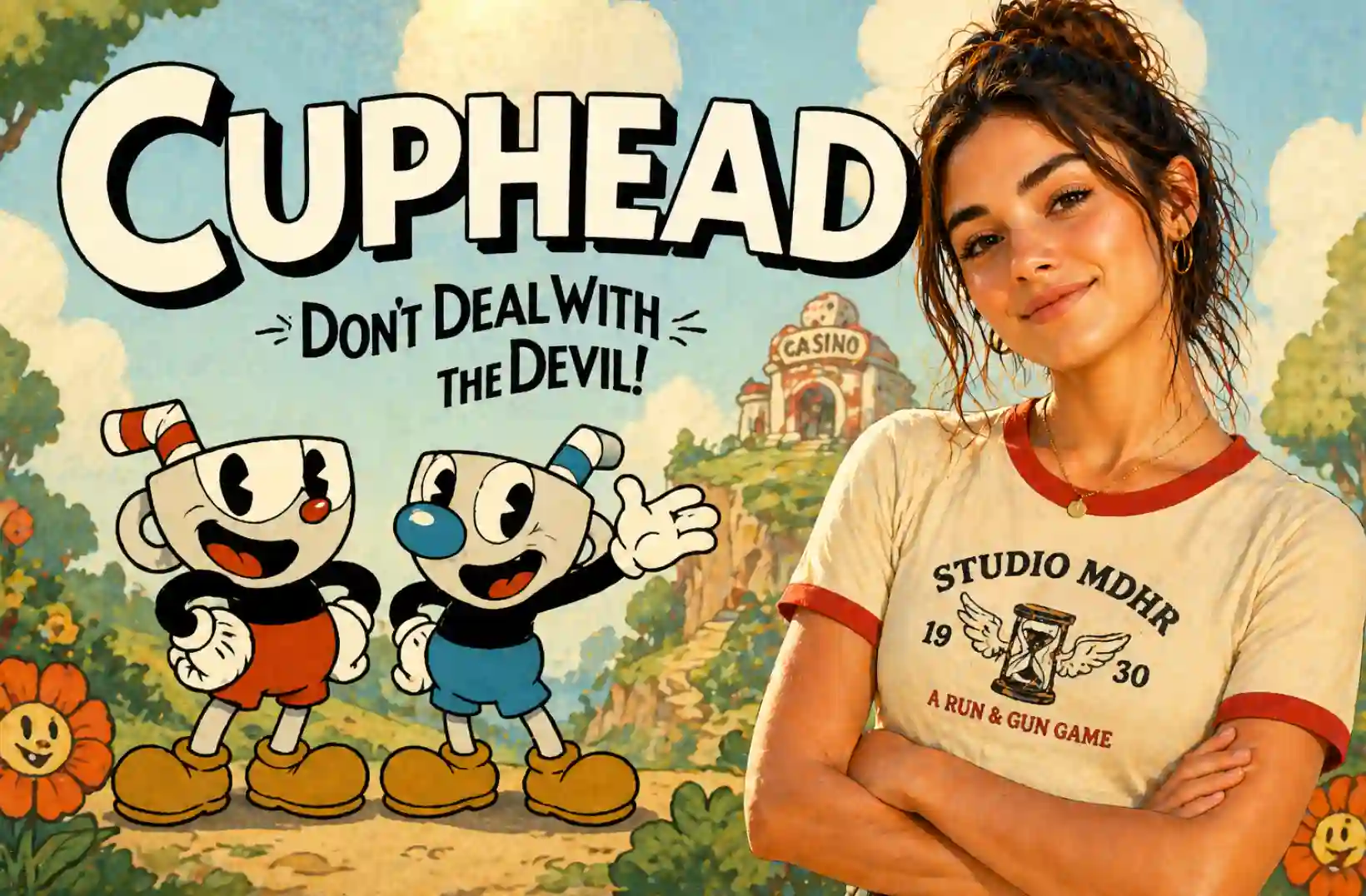 Cuphead Font Generator