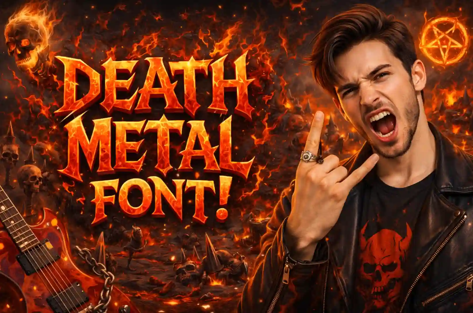 Death Metal Font Generator
