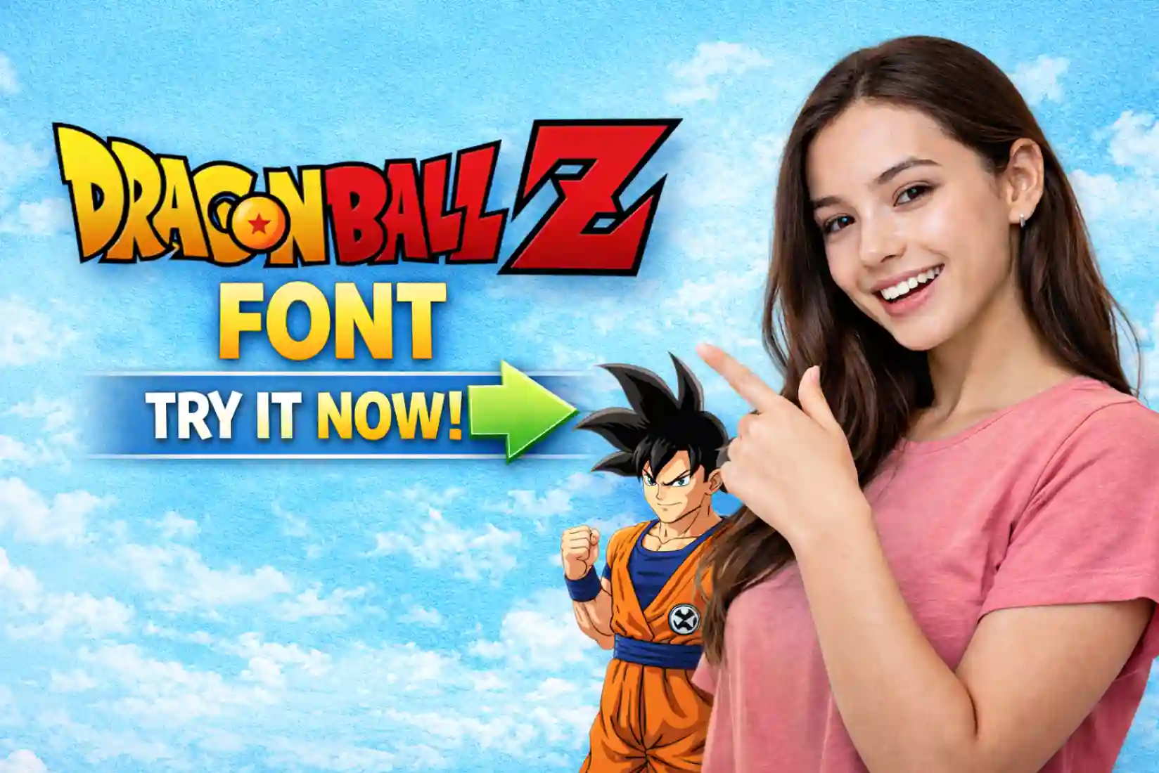 Dragon Ball Font Generator