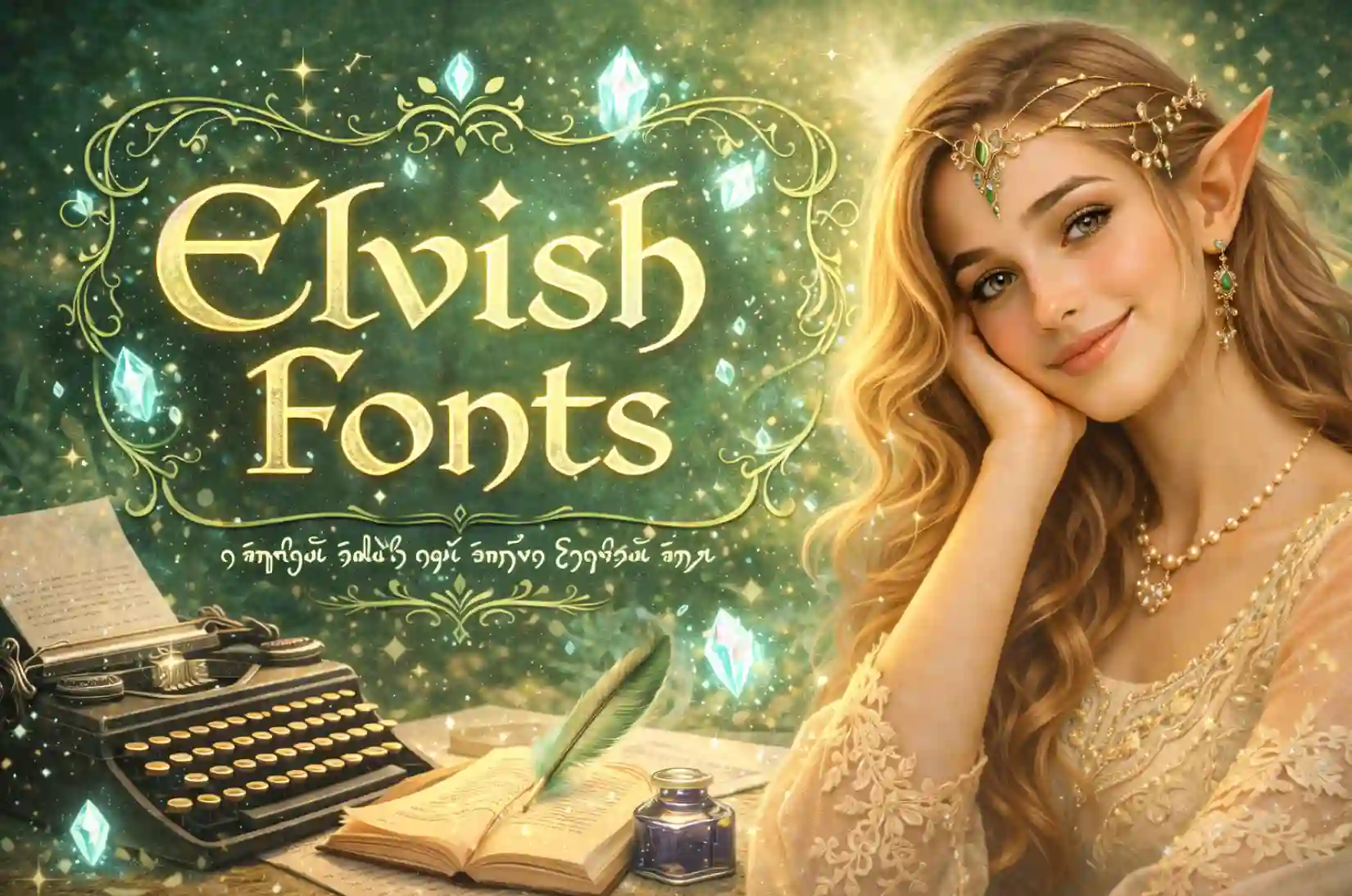Elvish Font Generator