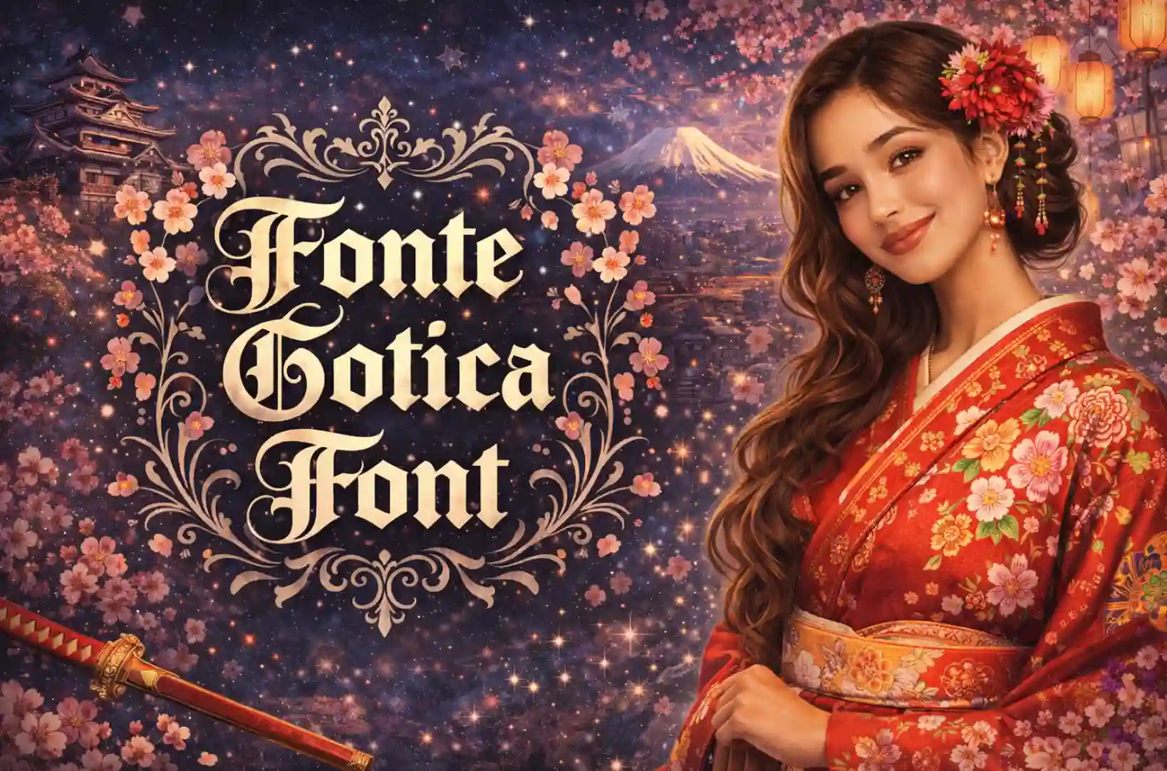 Fonte Gotica Font Generator