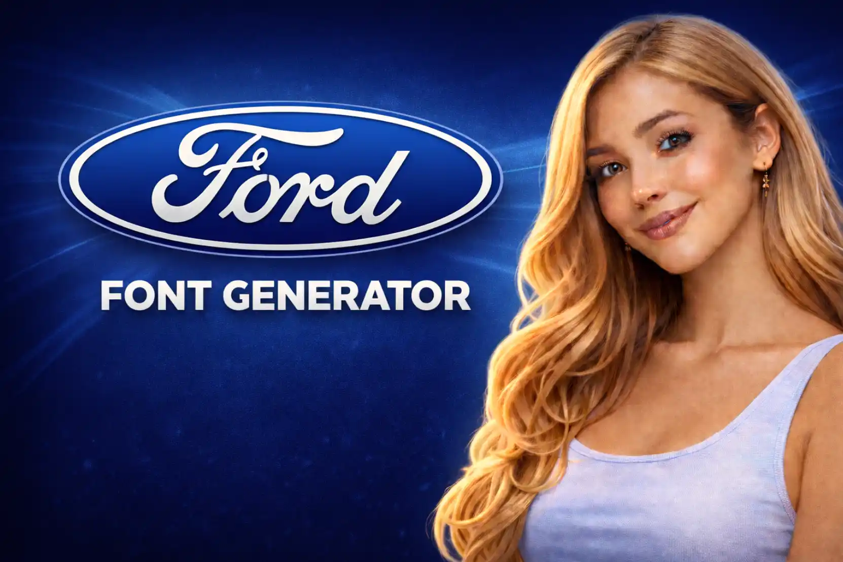 Ford Font Generator