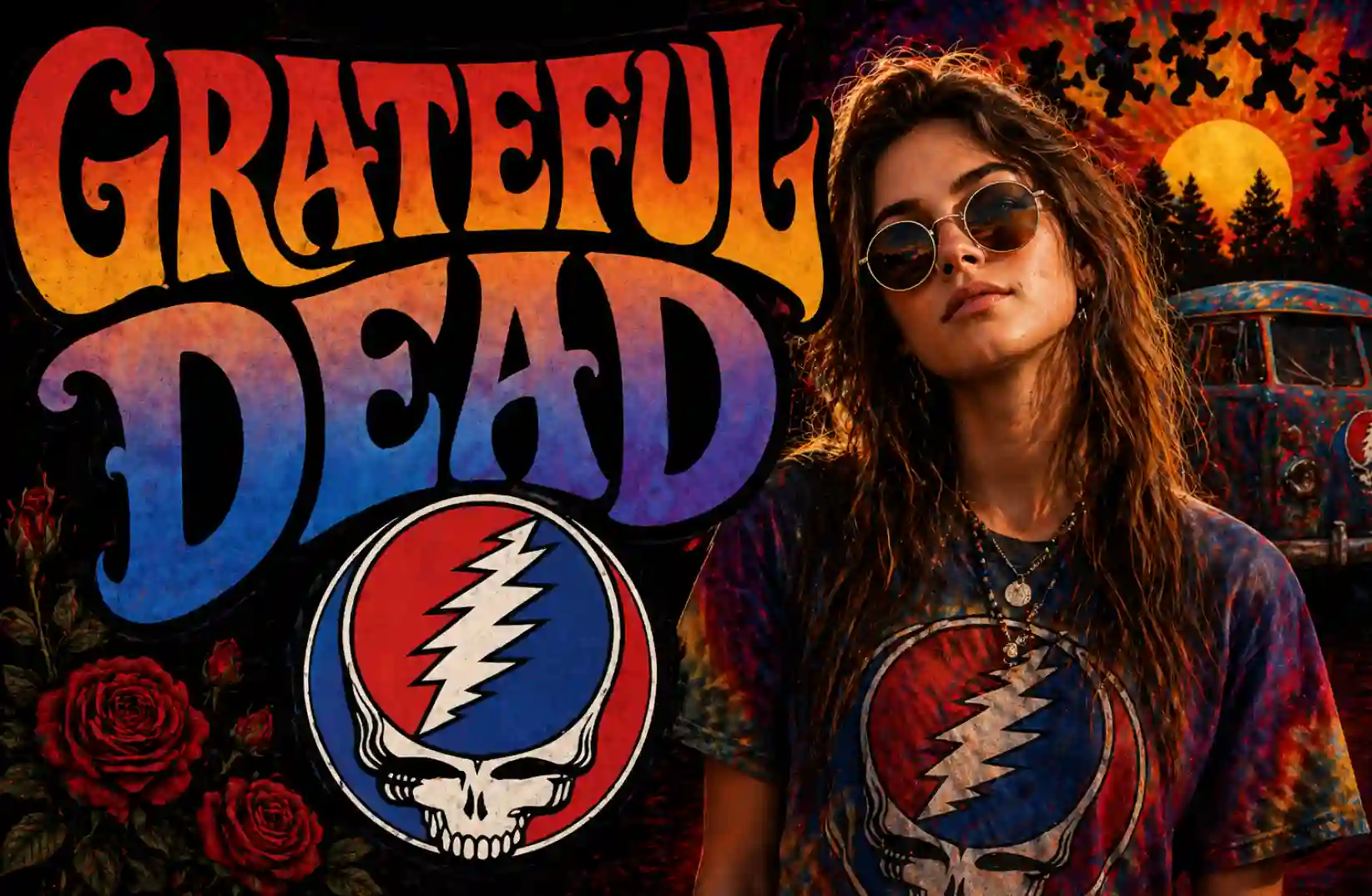 Grateful Dead Font Generator