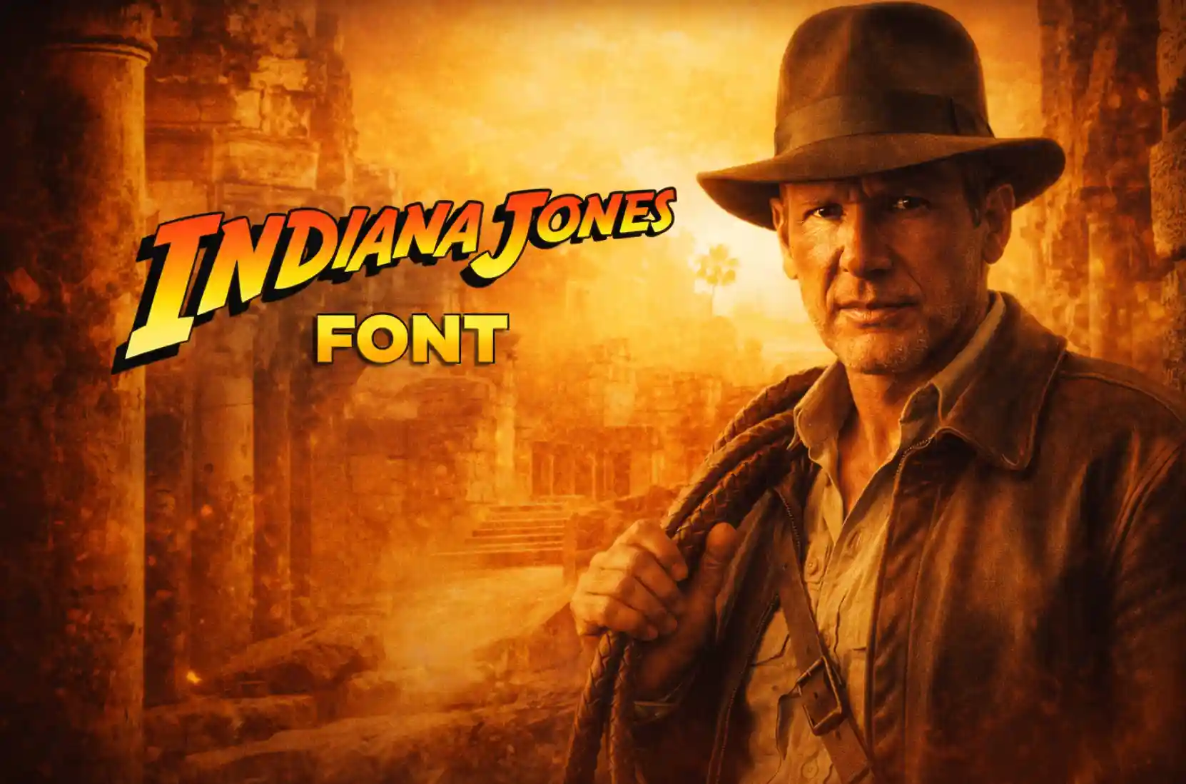 Indiana Jones Font Generator