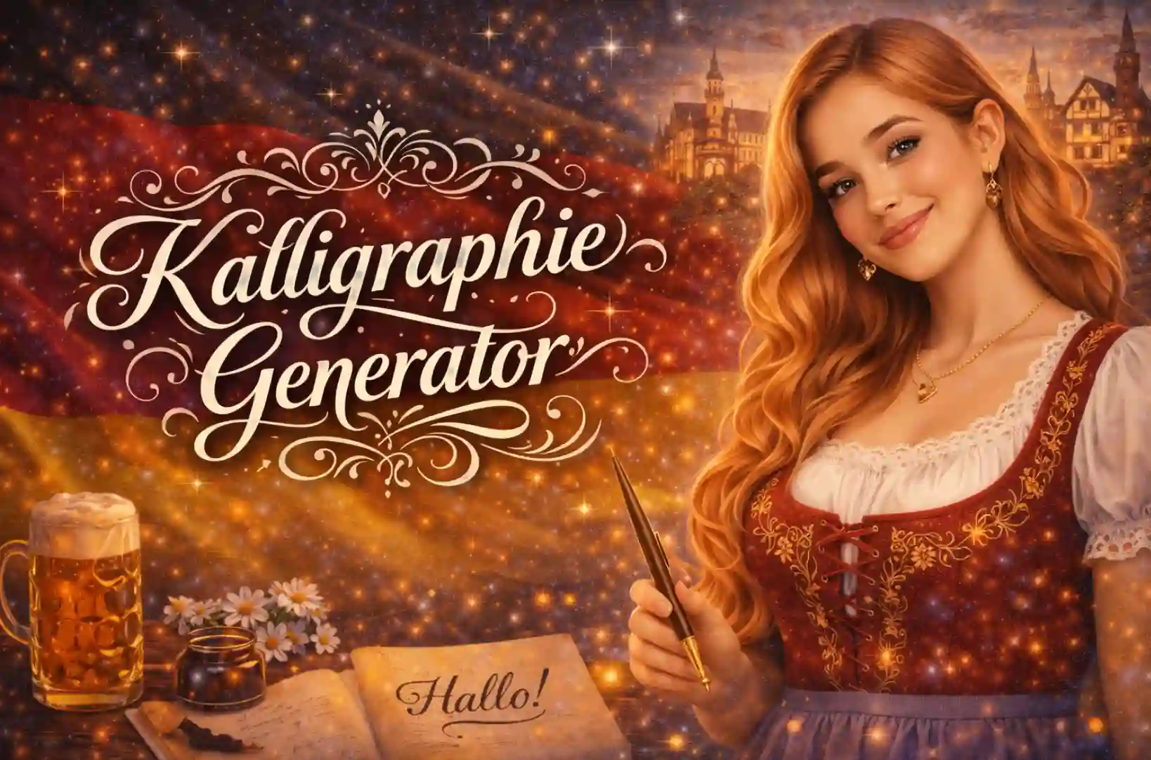 Kalligraphie Font Generator